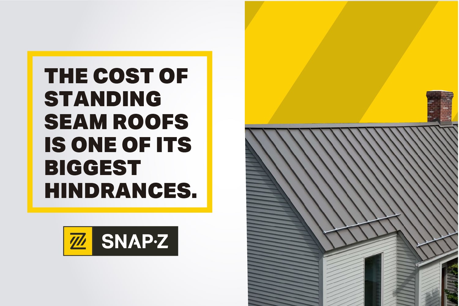 standing seam metal is more expensive than corrugated metal