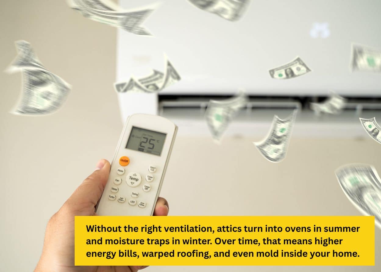 How to Choose the Right Roof Vent System Without the right ventilation, attics turn into ovens in summer and moisture traps in winter. Over time, that means higher energy bills, warped roofing, and even mold inside your home.